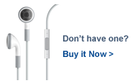 Get iPod Touch Headset and Mic for MHM Studio
